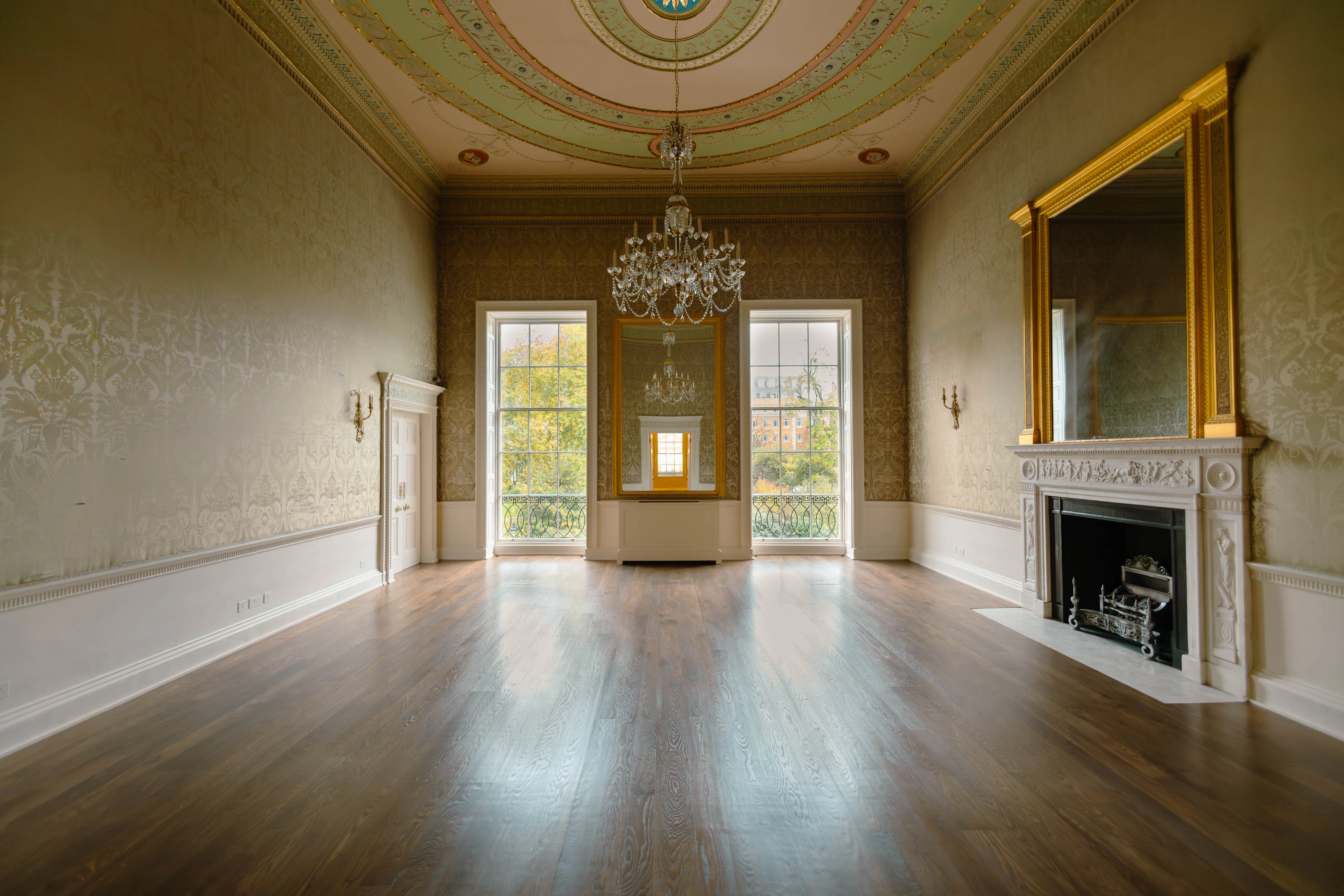 Modern architectural interior